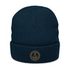 Bonnet à revers recyclé logo brodé - tshirtenfolie.fr