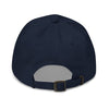 Casquette Never Give Up bleu arriere