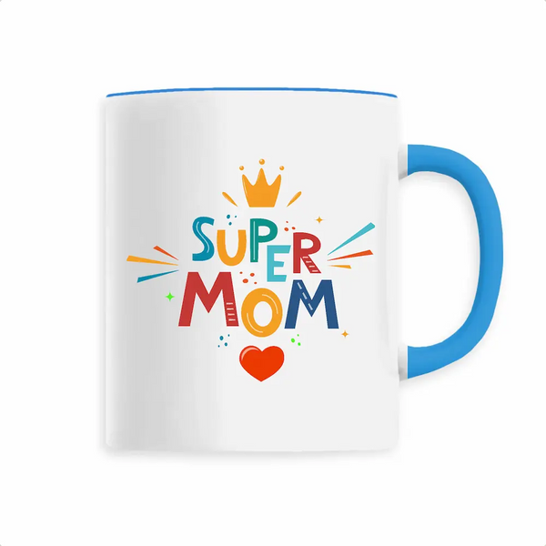 Mug fête des meres bleu
