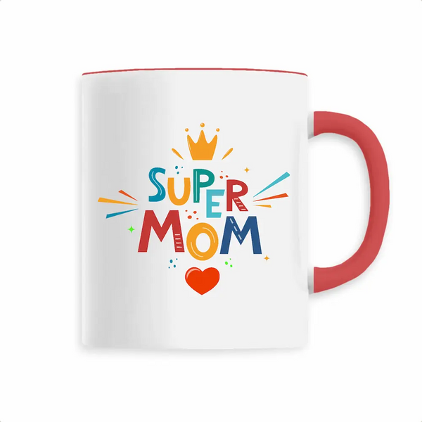Mug fête des meres rouge
