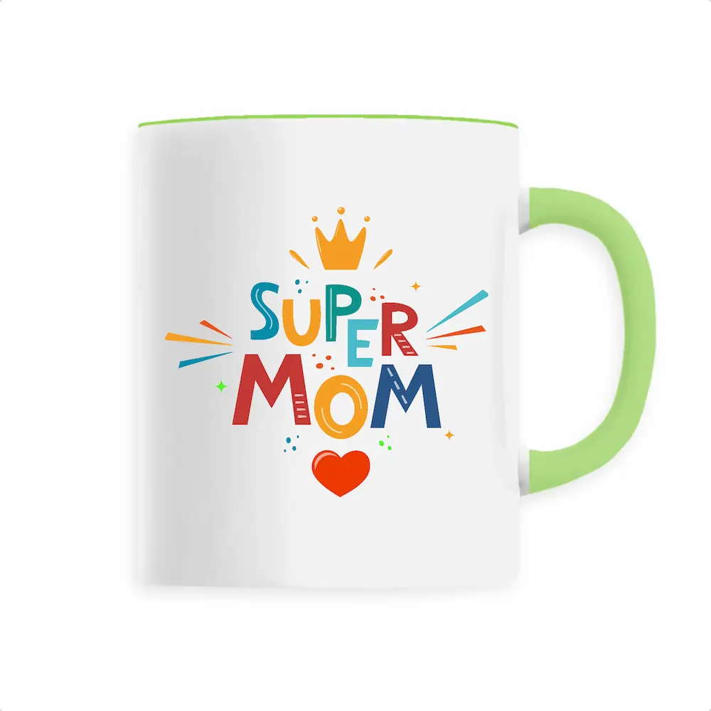 Mug fête des meres vert