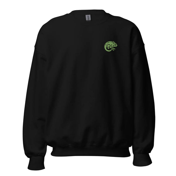 Pull noir unisexe