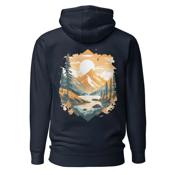 Sweat-a-capuche-bleu-marine