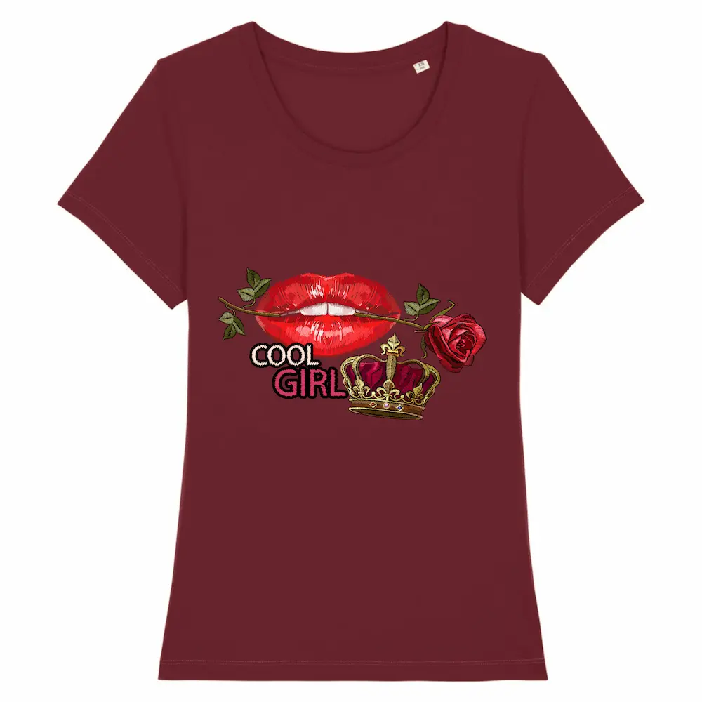 t-shirt femme 100% coton bio - tshirtenfolie.fr