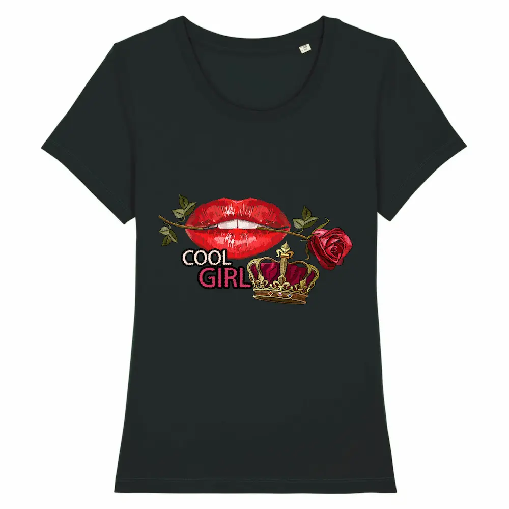 t-shirt femme 100% coton bio - tshirtenfolie.fr