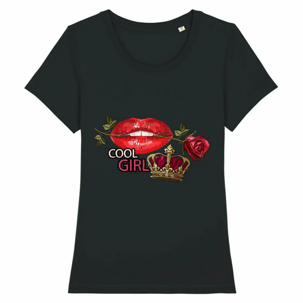t-shirt femme 100% coton bio - tshirtenfolie.fr