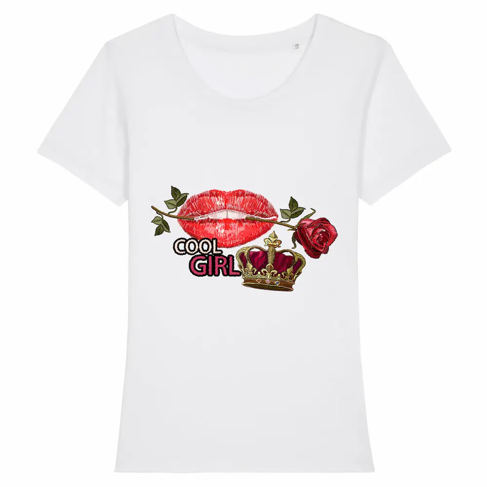 t-shirt femme 100% coton bio - tshirtenfolie.fr