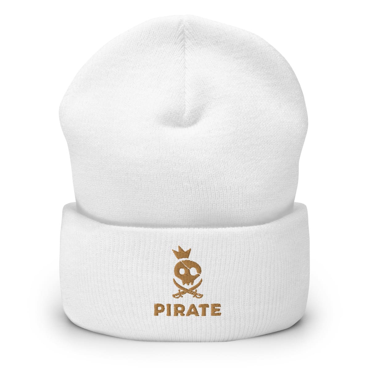 Bonnet à Revers unisexe - logo brodé - tshirtenfolie.fr