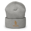 Bonnet à Revers unisexe - logo brodé - tshirtenfolie.fr