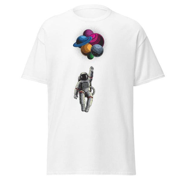 T-shirt blanc classique homme coton épais