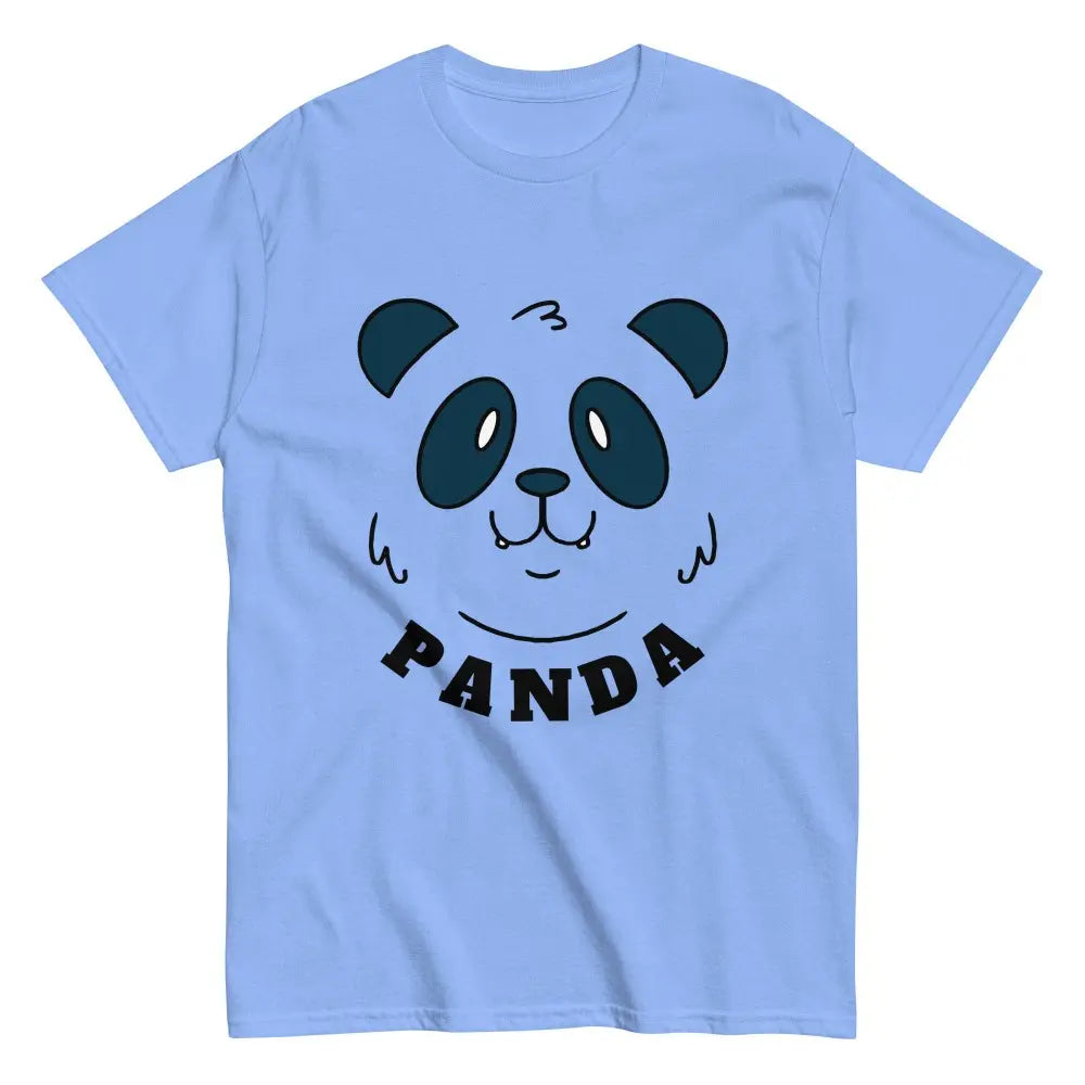 t-shirt bleu design panda