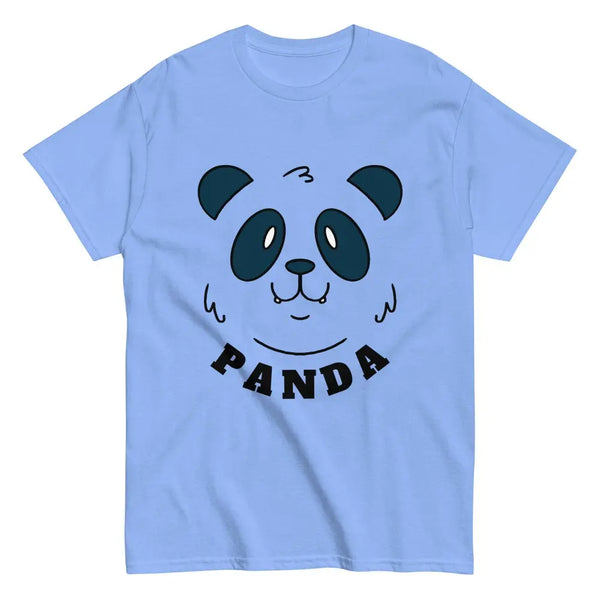 t-shirt bleu design panda