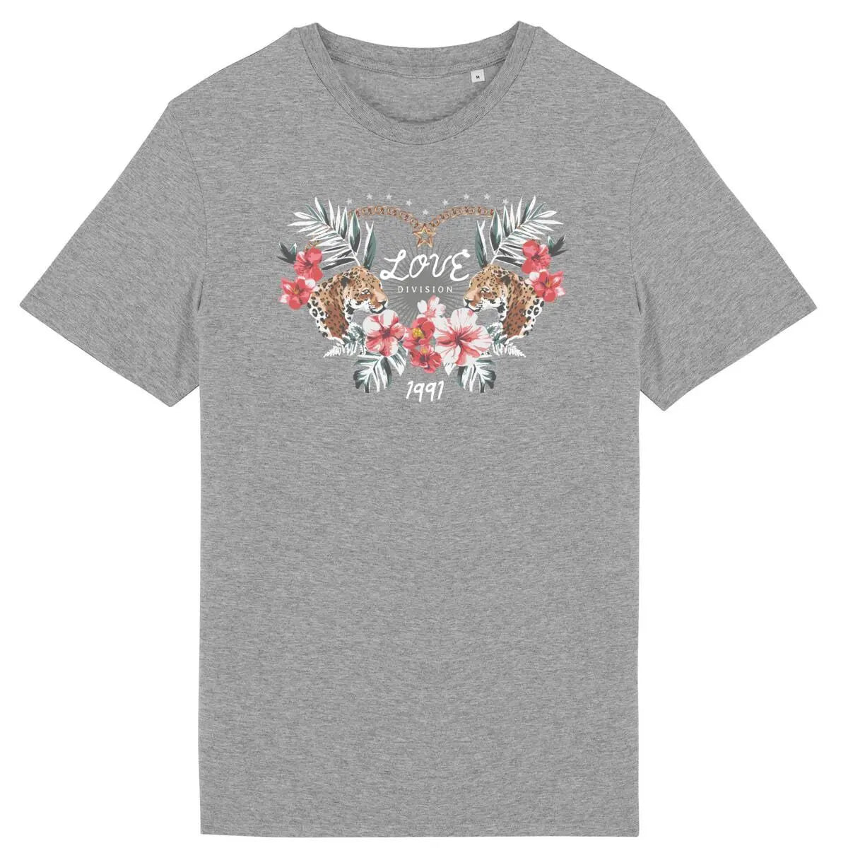 t-shirt femme gris
