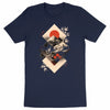 t-shirt graphique marine
