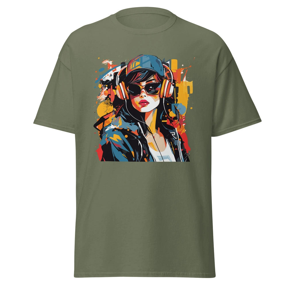 t-shirt kaki design