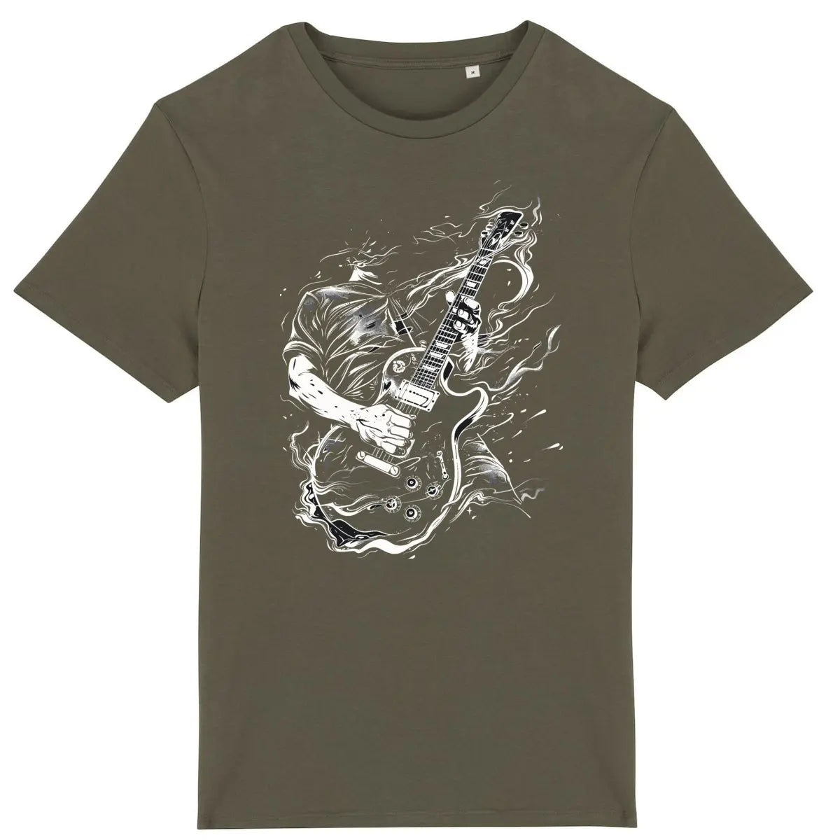t-shirt rock kaki