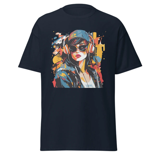 t-shirt navy design