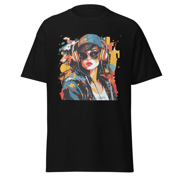 t-shirt noir design