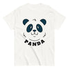 t-shirt blanc design panda