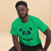 t-shirt design panda col rond