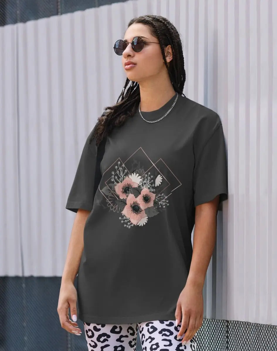 T-shirt oversize délavé