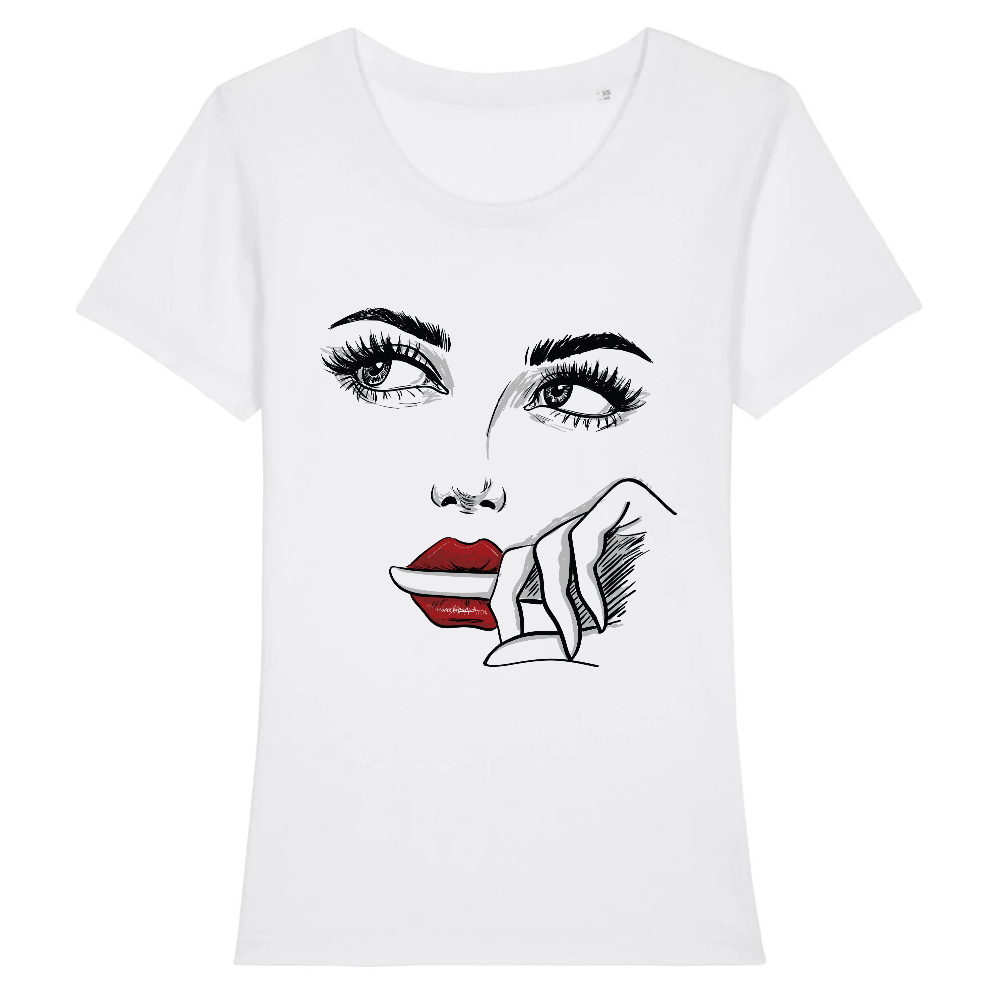 t-shirt Femme - visage de Femme