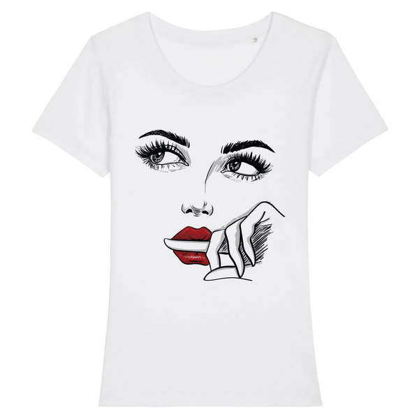 t-shirt Femme - visage de Femme