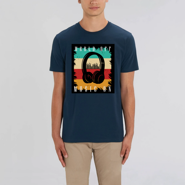 T-shirt Homme col rond Marine