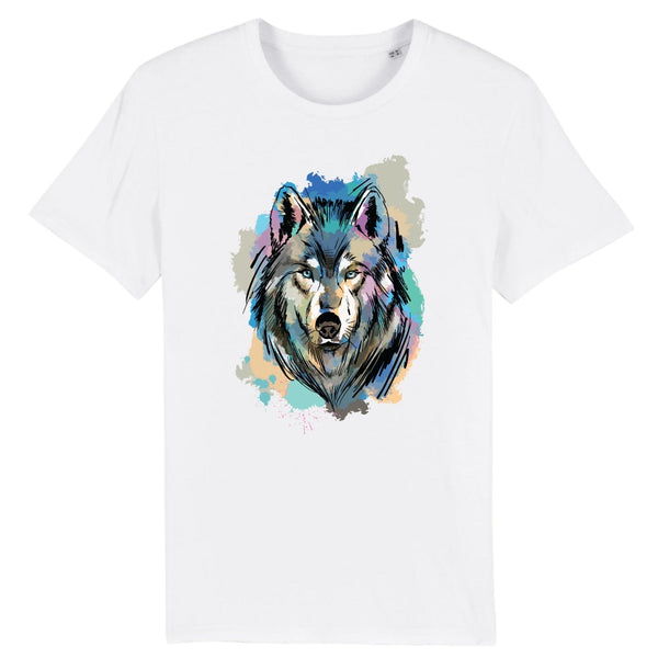 T-shirt blanc Wolf Dream