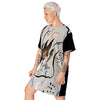 Robe-t-shirt-leopard