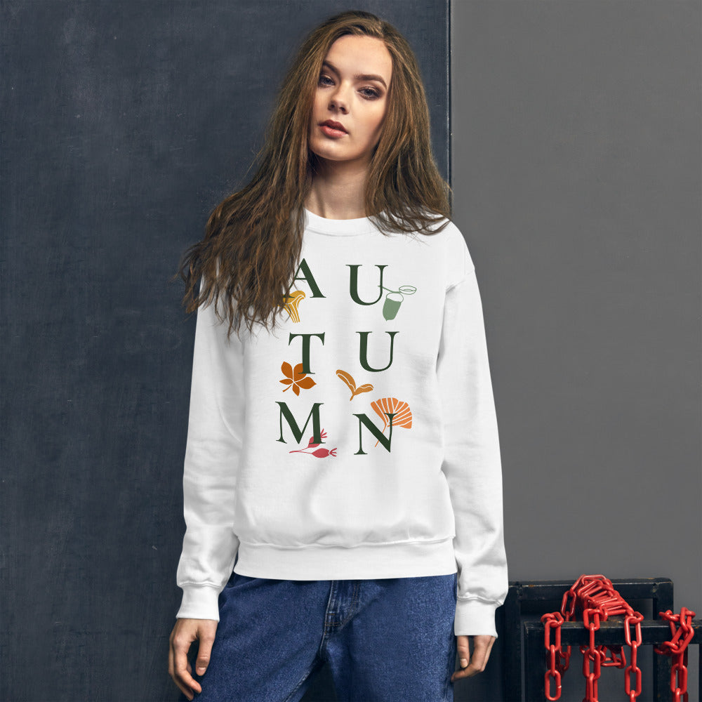 Sweat Femme motifs Automne