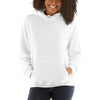 Sweat à capuche blanc