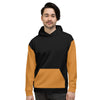 Sweat à Capuche noir et bronze