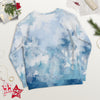 Sweat-Shirt femme cousu main - effet aquarelle