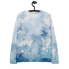 Sweat-Shirt femme cousu main - effet aquarelle