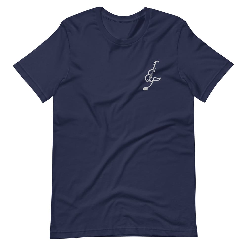 T-shirt classique bleu marine