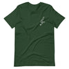 T-shirt classique vert foret