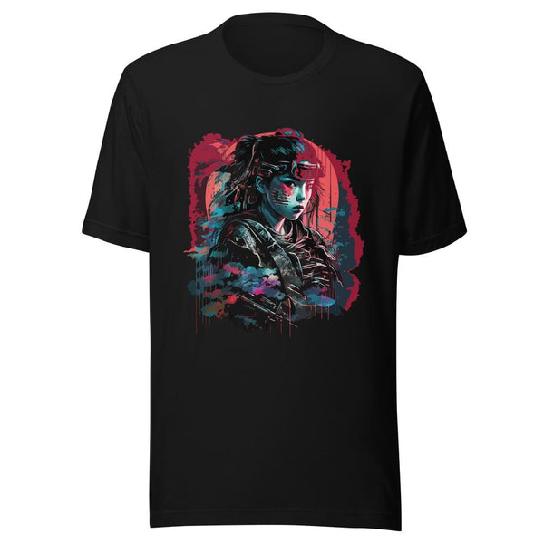 tshirt noir inspiration japon