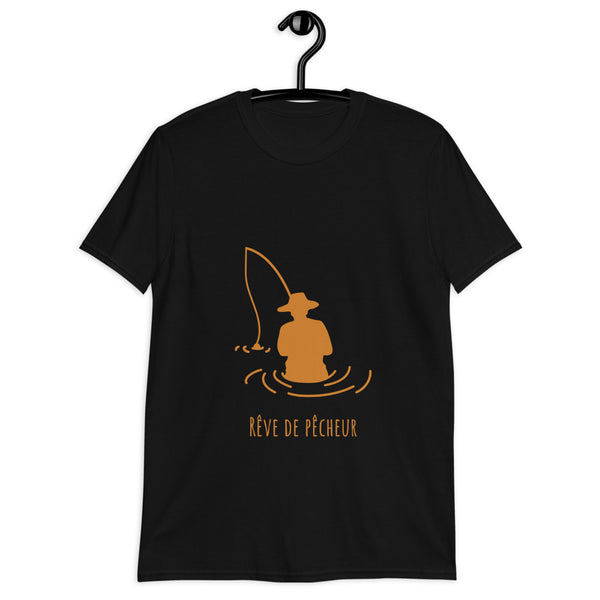 T-shirt noir Manches Courtes