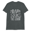 t-shirt gris antharcite pour papa
