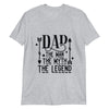 t-shirt gris pour papa
