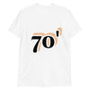 T-shirt Manches Courtes blanc logo vintage