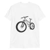 T-shirt col rond dessin vélo