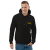 Sweat à capuche en coton bio avec logo brodé