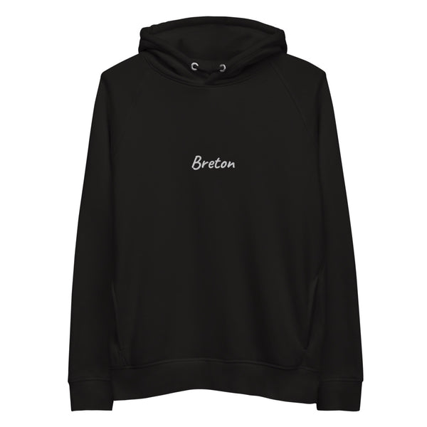 Sweatshirt noir à capuche pour homme