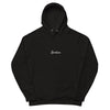 Sweatshirt noir à capuche pour homme breton