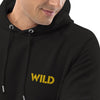 Sweat à capuche en coton bio avec logo brodé