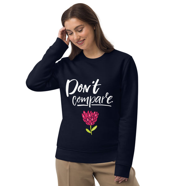 Sweatshirt bleu femme
