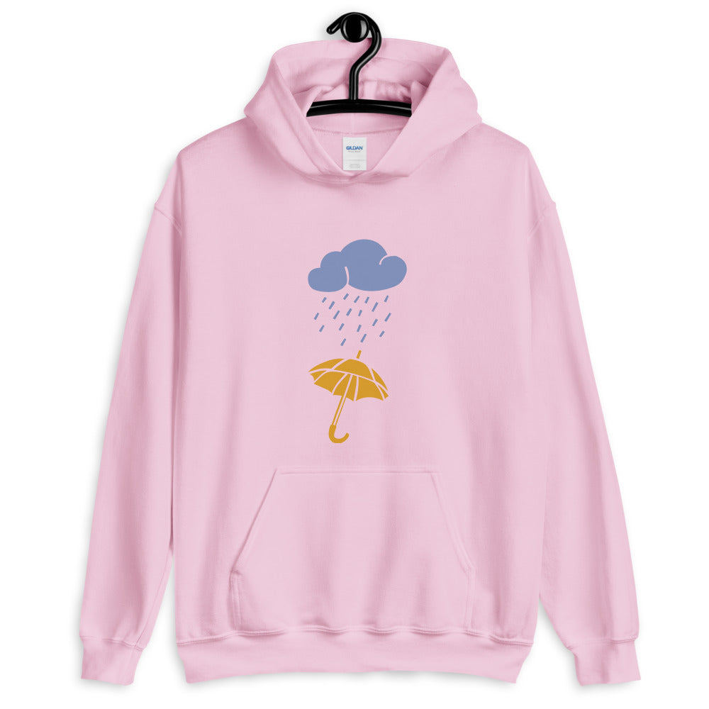 Sweat à capuche rose