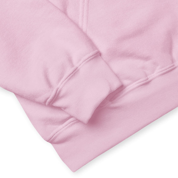 Sweat à capuche rose